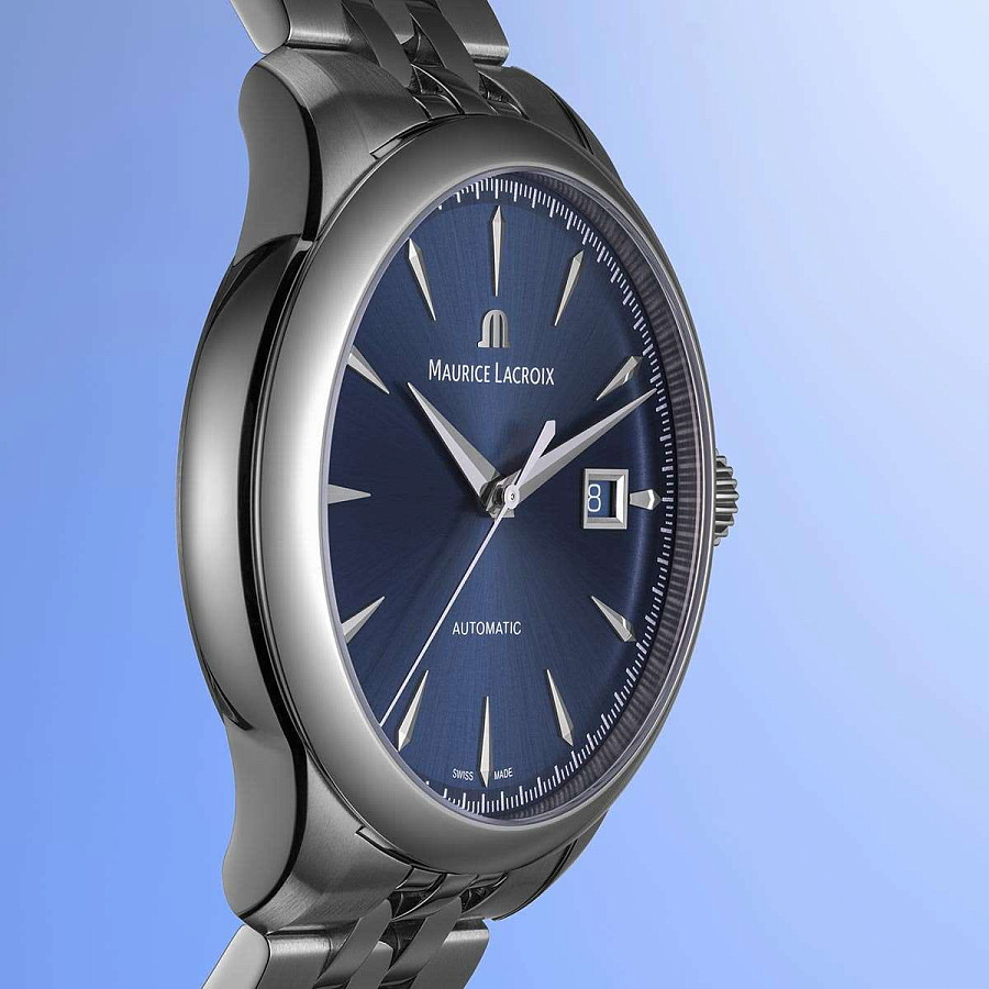 Часы Maurice Lacroix 1975 756008-SS002-430-1 — сталь металл, Швейцария