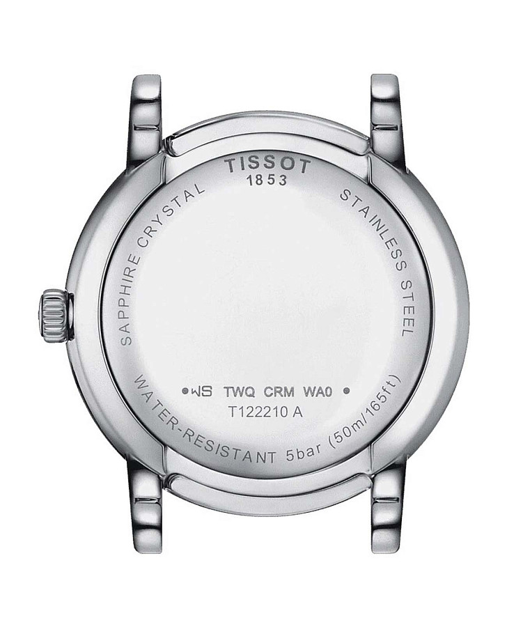 Часы Tissot Carson Premium Lady T122.210.11.159.00 — сталь c pvd покрытием, женские