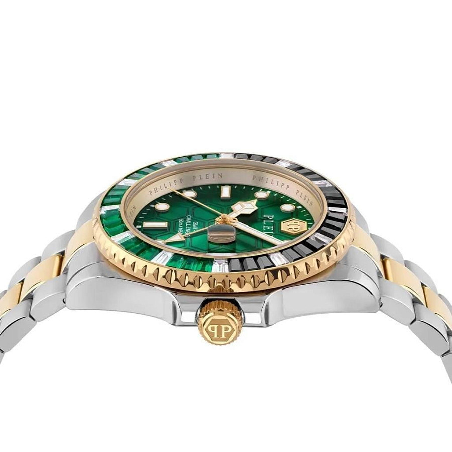 Часы Philipp Plein GMT-I Challenger PWPZA0224 — кварцевые, сталь металл