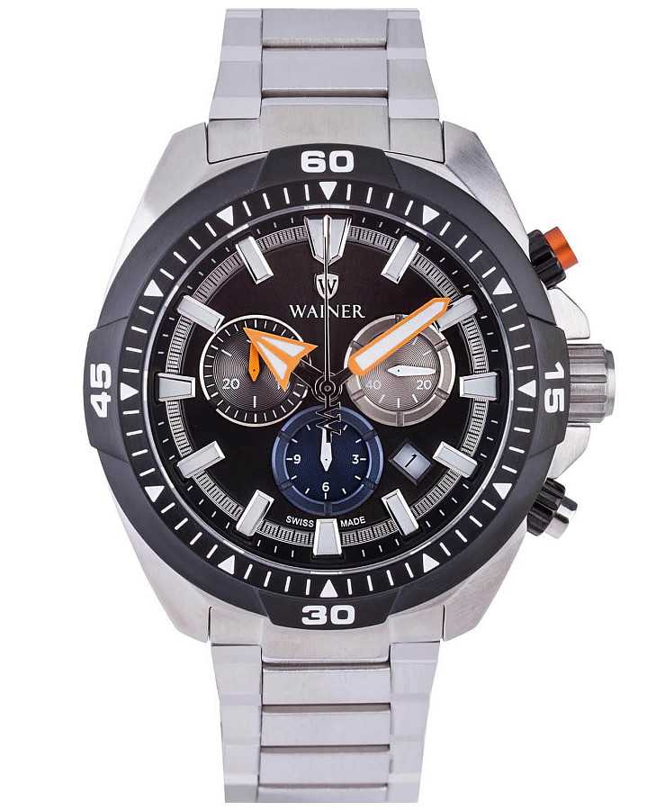 Часы Wainer Sport WA.15559-A — мужские, черный