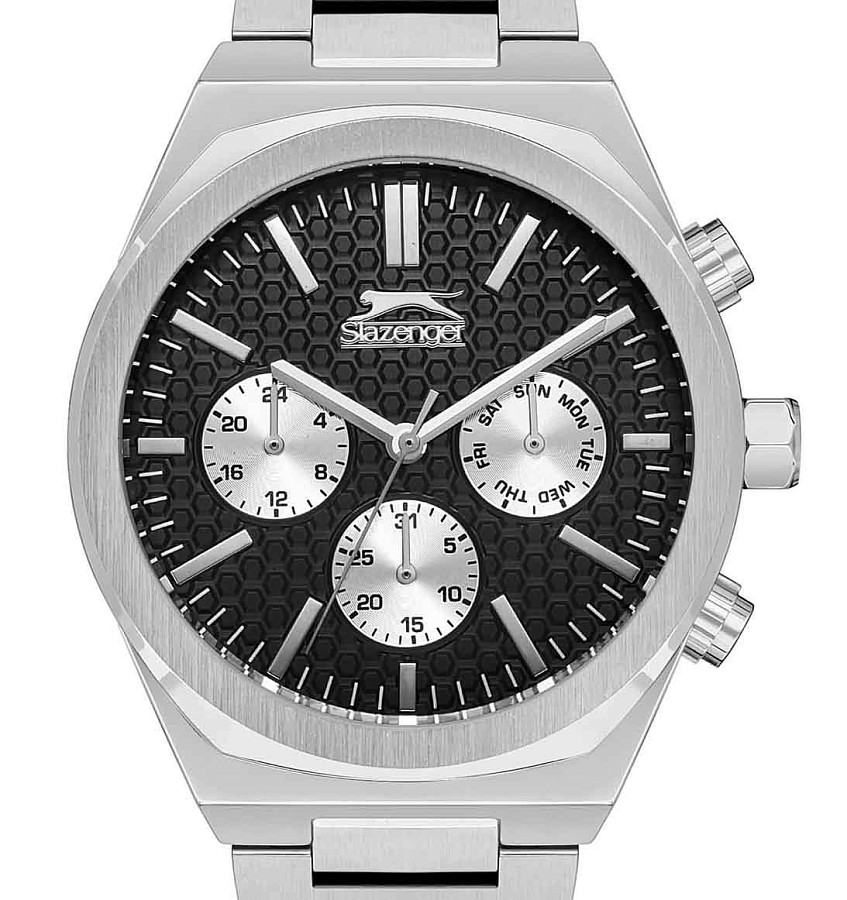 Часы Slazenger SL.09.2137.2.01 — кварцевые, суперметалл металл