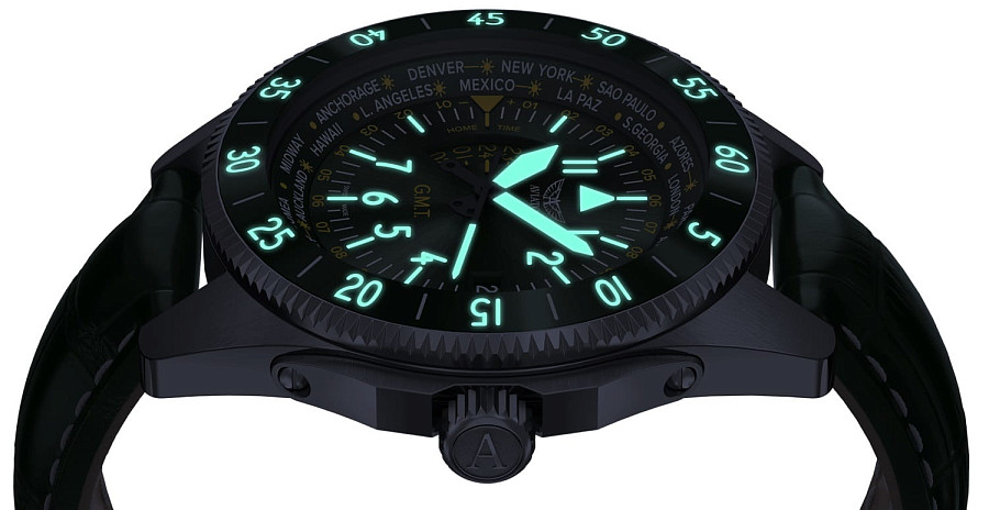Часы Aviator Airacobra V.1.37.0.309.4 — кварцевые, металл сталь