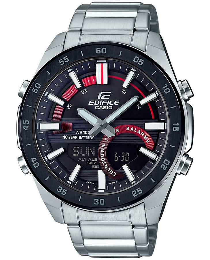 Часы Casio Edifice ERA-120DB-1A — мужские, черный