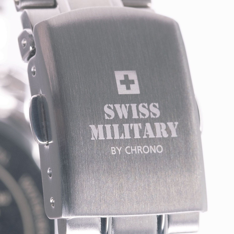 Часы Swiss Military by Chrono SM30200.03 — нержавеющая сталь, мужские