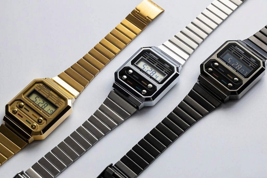Часы Casio Vintage A100WEG-9A — артикул A100WEG-9AEF, мужские