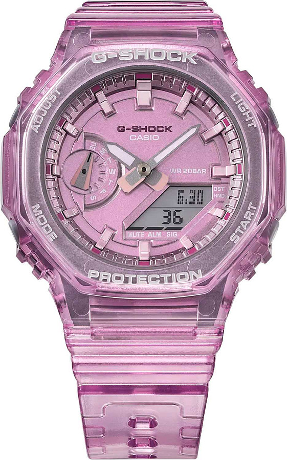 Часы Casio G-Shock GMA-S2100SK-4A — электронные, Япония, женские