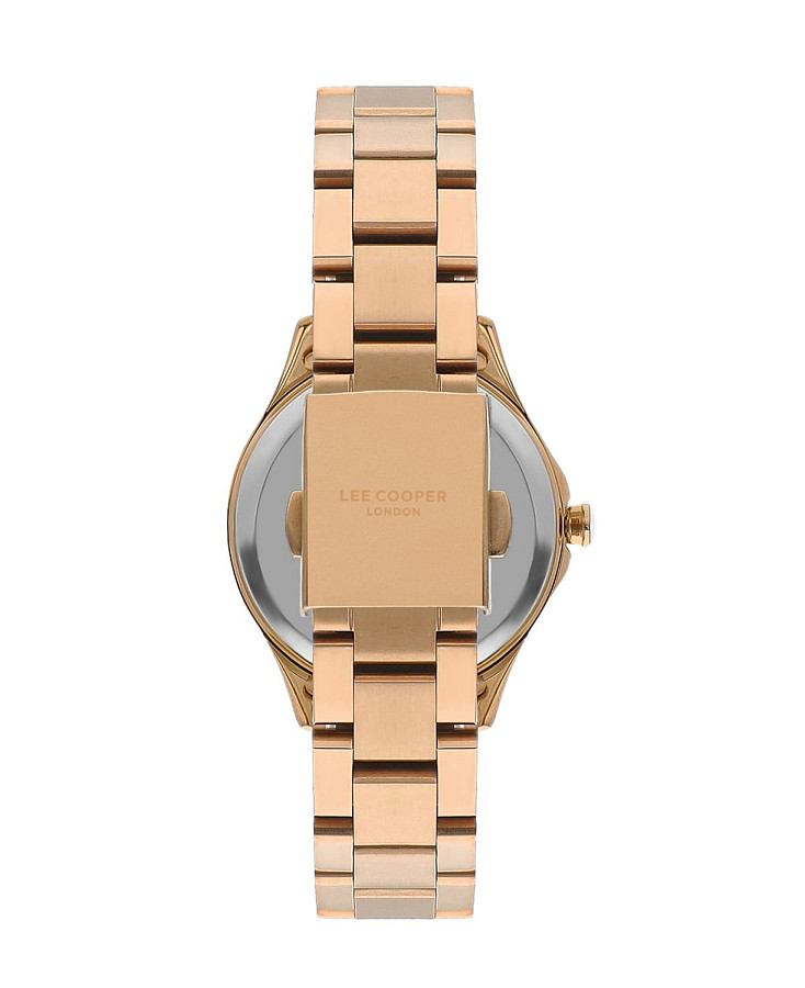 Часы Lee Cooper LC07840.540 — коричневый, сталь металл