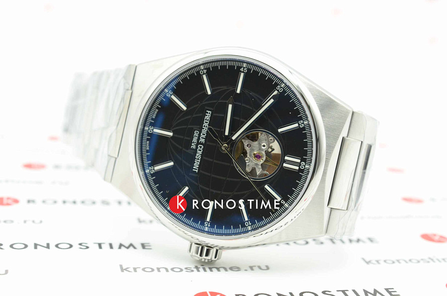 Часы Frederique Constant Highlife Heart Beat Automatic FC-310B4NH6B — черный, сталь металл
