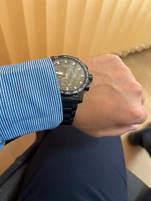 Фото покупателя: Швейцарские наручные часы Tissot SuperSport Chrono T125.617.33.051.00 с хронографом