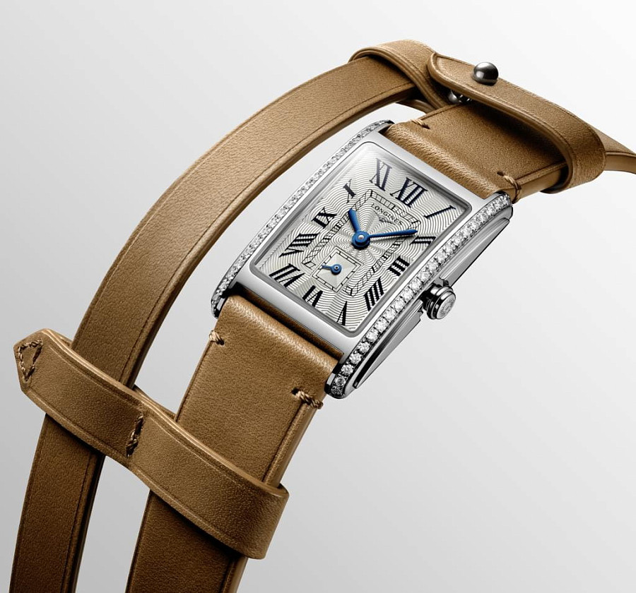 Часы Longines DolceVita L5.255.0.71.B — женские, коричневый