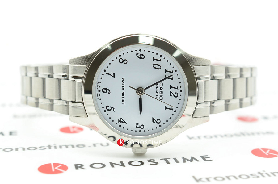 Часы Casio Collection LTP-1128PA-7B — нержавеющая сталь, женские