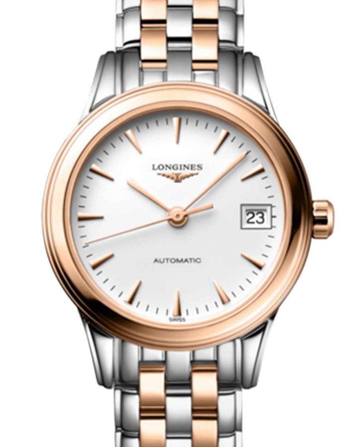 Часы Longines Flagship L4.274.3.92.7 — механические, сталь металл