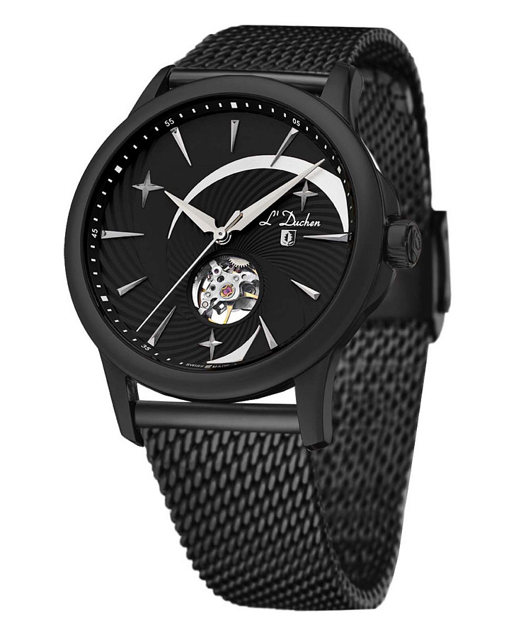 Часы L'Duchen Supernova D 154.71.31 M — механические, сталь металл