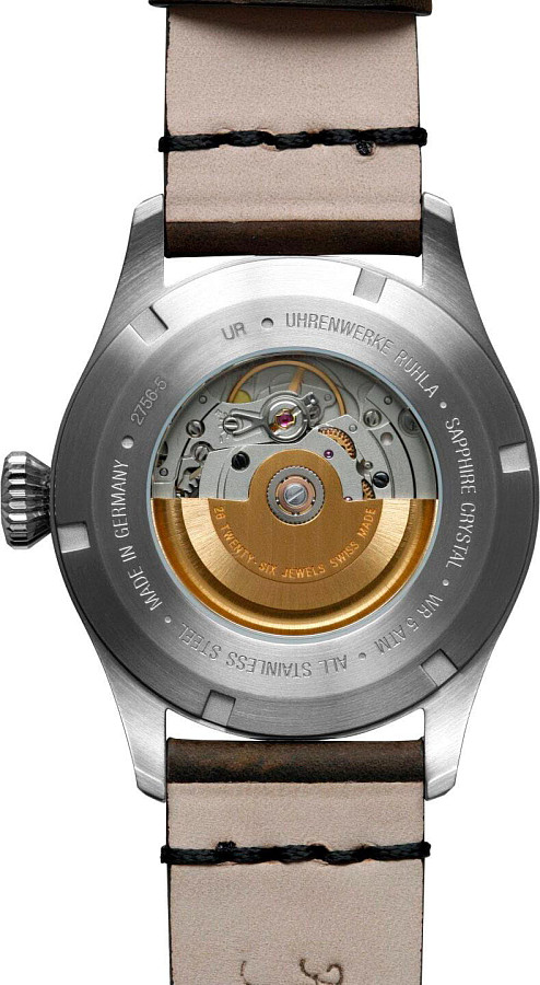 Часы Bauhaus Aviation Navigator 27565 — металл сталь, Германия