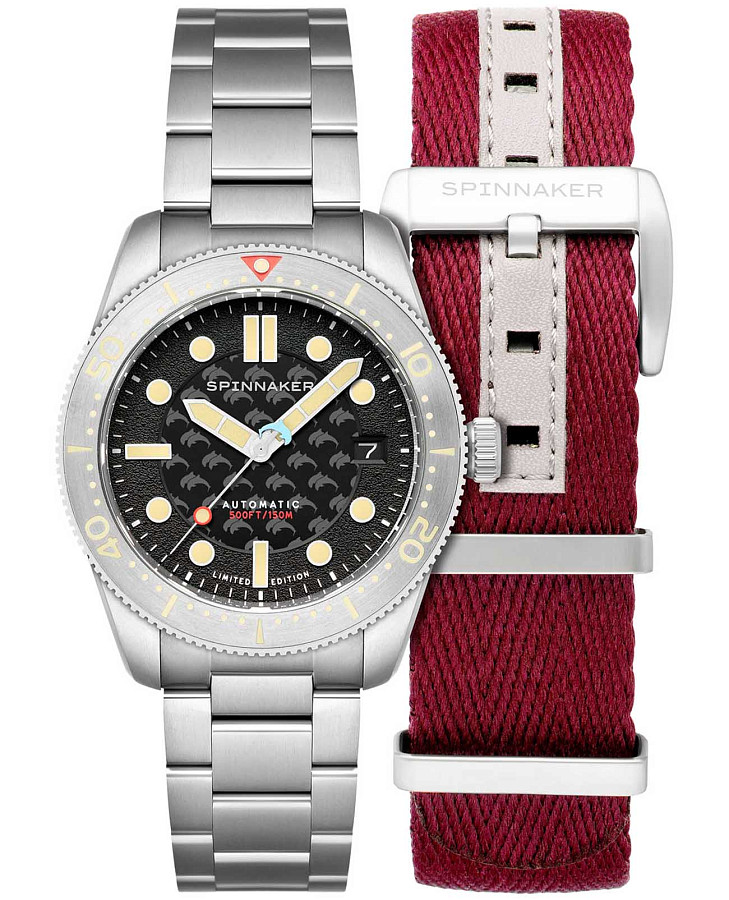 Часы Spinnaker CROFTSP-5129-22 — мужские, черный