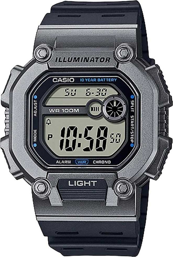Часы Casio Collection W-737H-1A2VDF (W-737H-1A2) — мужские, цветной