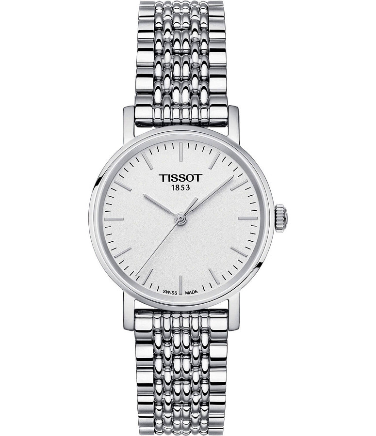 Часы Tissot Everytime Small T109.210.11.031.00 — женские, белый