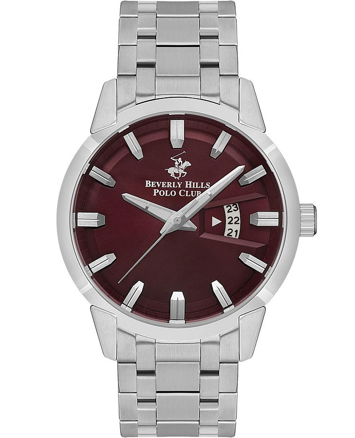 Часы Beverly Hills Polo Club BP3536X.380 — мужские, бордовый