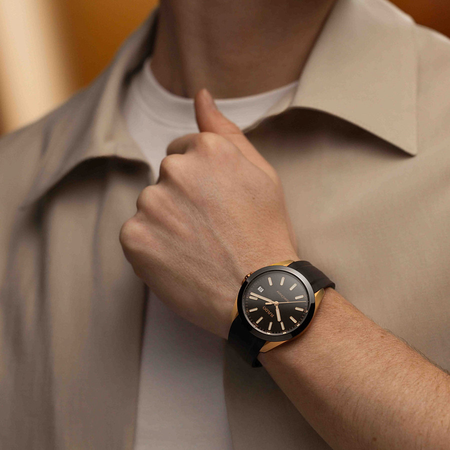 Часы Rado Hyperchrome R32281309 — металл сталь, каучук