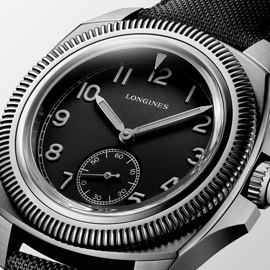 Часы Longines Pilot Majetek L2.838.1.53.2 — тканевый, мужские