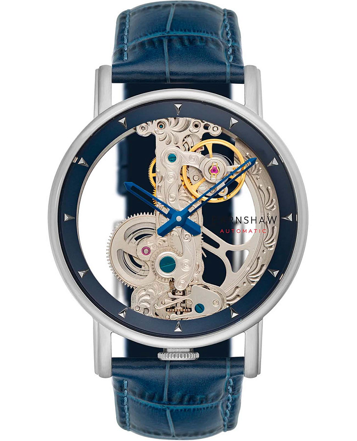 Часы Earnshaw Fowler ES-8225-02 — мужские, прозрачный