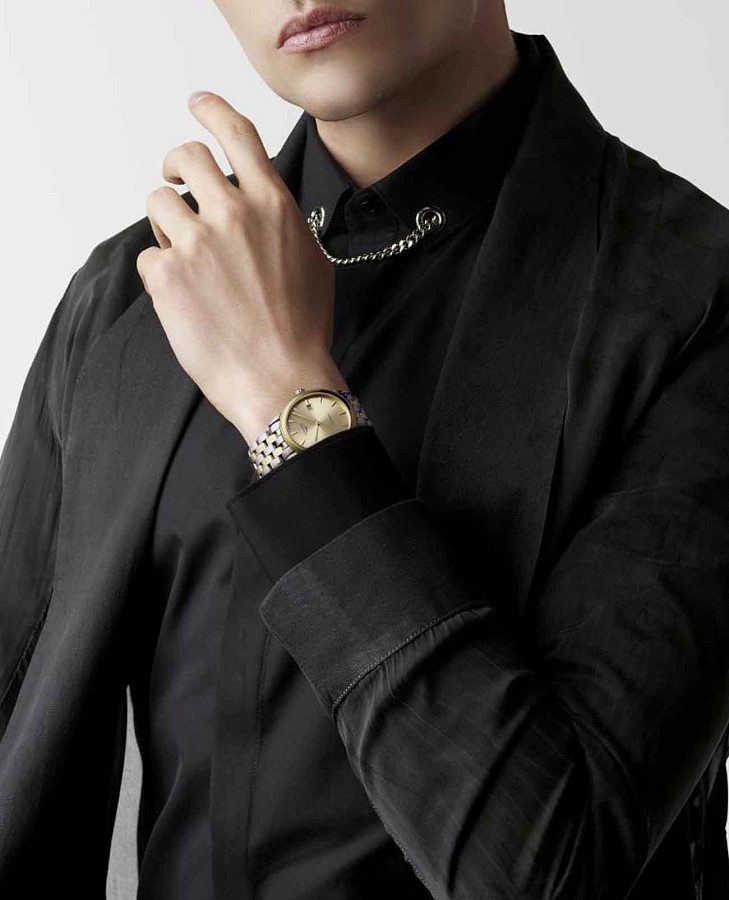 Часы Longines Flagship L4.984.3.32.7 — сталь c pvd покрытием, мужские