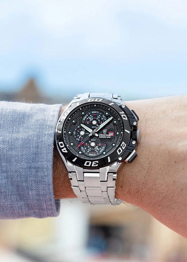 Часы Festina Chrono Bike F20754/6 — сталь металл, Испания