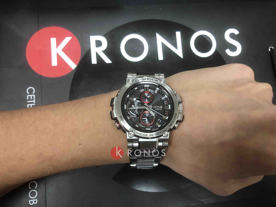 Часы Casio G-Shock Premium MTG-B1000D-1A — черный, электронные