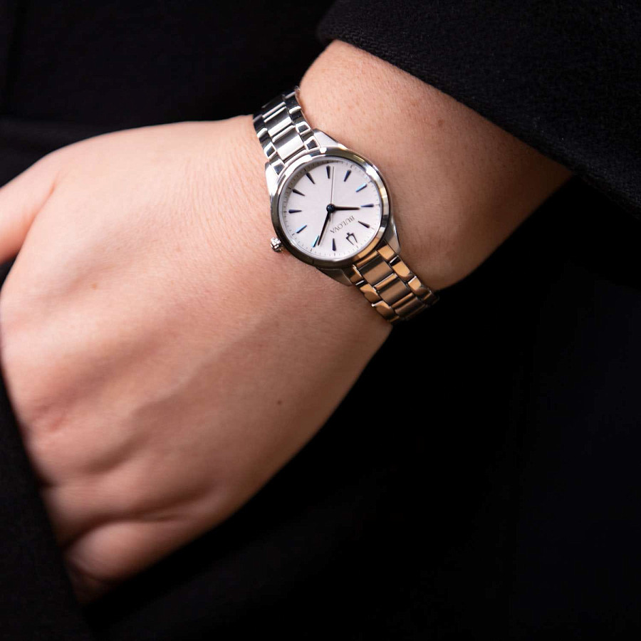 Часы Bulova Sutton 96L285 — сталь металл, США