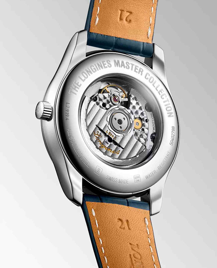 Часы Longines Master Collection L2.919.4.97.0 — механические, металл сталь