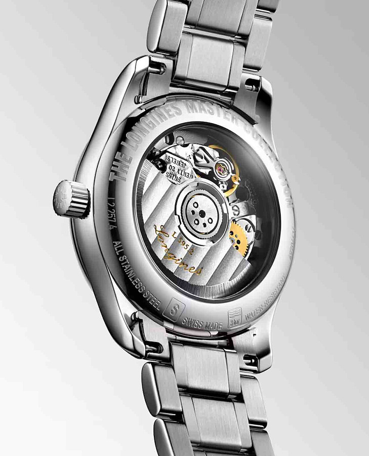 Часы Longines Master L2.257.4.87.6 — механические, металл сталь