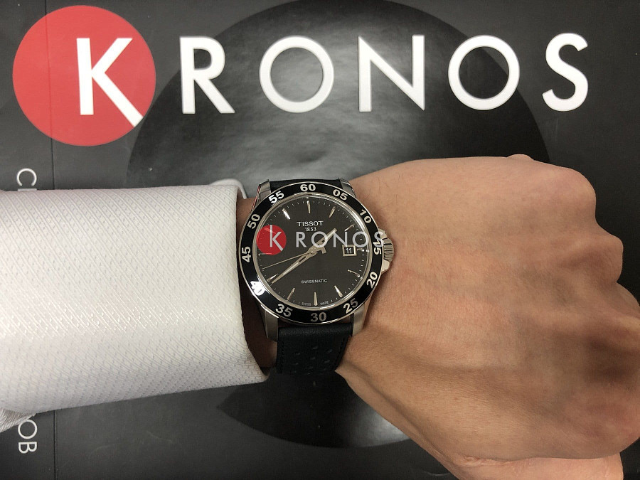 Часы Tissot V8 Swissmatic T106.407.16.051.00 — мужские, черный