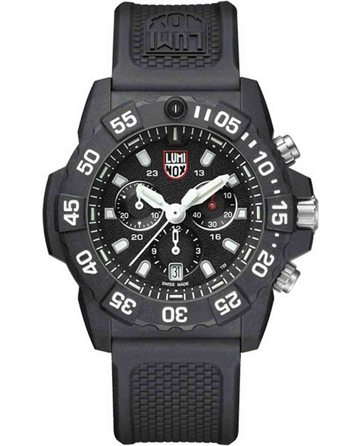 Часы Luminox Navy SEAL Chronograph 3580 Series XS.3581 — мужские, черный
