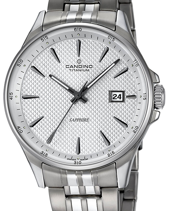 Часы Candino Titanium C4606/A — кварцевые, титан