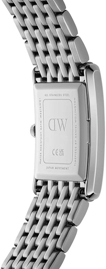 Часы Daniel Wellington Bound 9-Link Silver DW00100706 — кварцевые, сталь металл