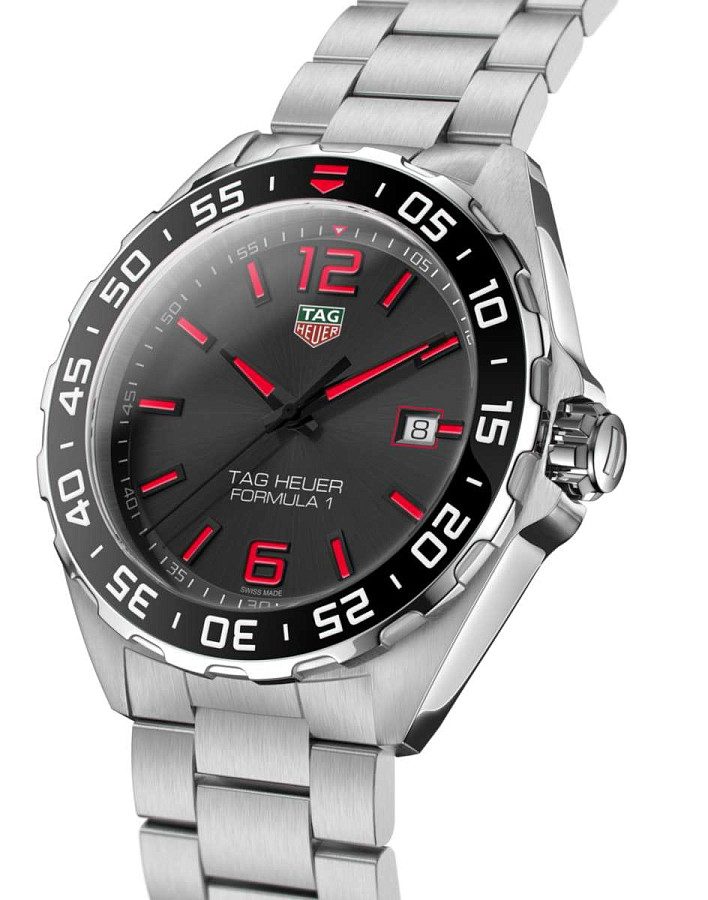 Часы TAG Heuer Formula 1 WAZ1018.BA0842 — кварцевые, сталь металл