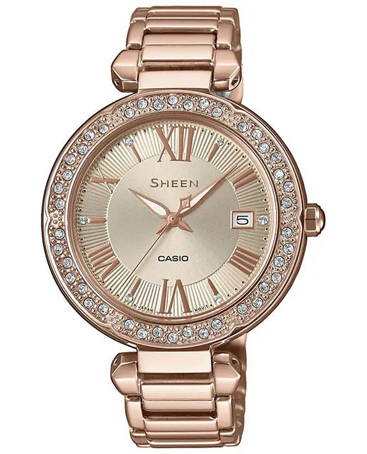 Часы Casio Sheen SHE-4057PG-4AUER — женские, золотой