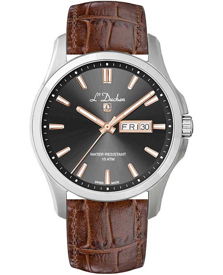 Часы L'Duchen Dynamique D 261.12.32 — мужские, черный