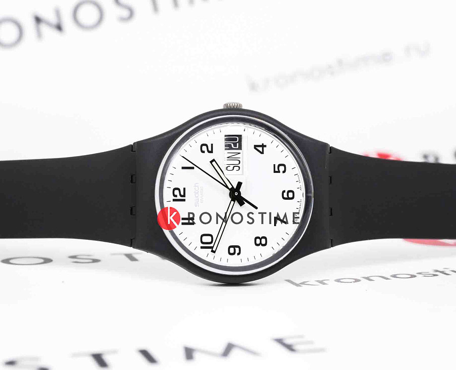 Часы Swatch Gent Standard GB743-S26 — кварцевые, пластик