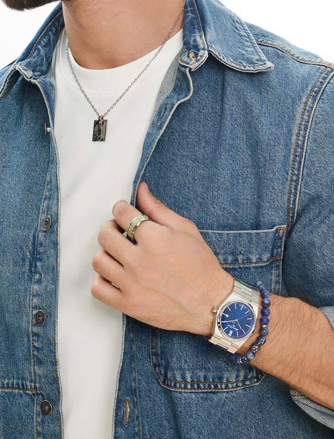 Часы Mathey-Tissot Zoltan H117ABU — кварцевые, сталь металл