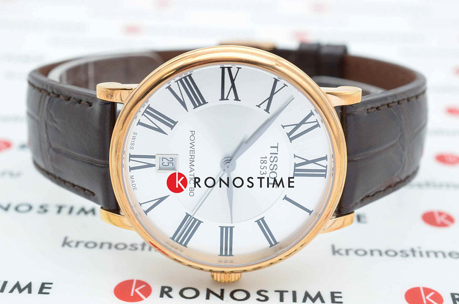 Часы Tissot Carson Premium Powermatic 80 T122.407.36.033.00 — серебристый, сталь металл