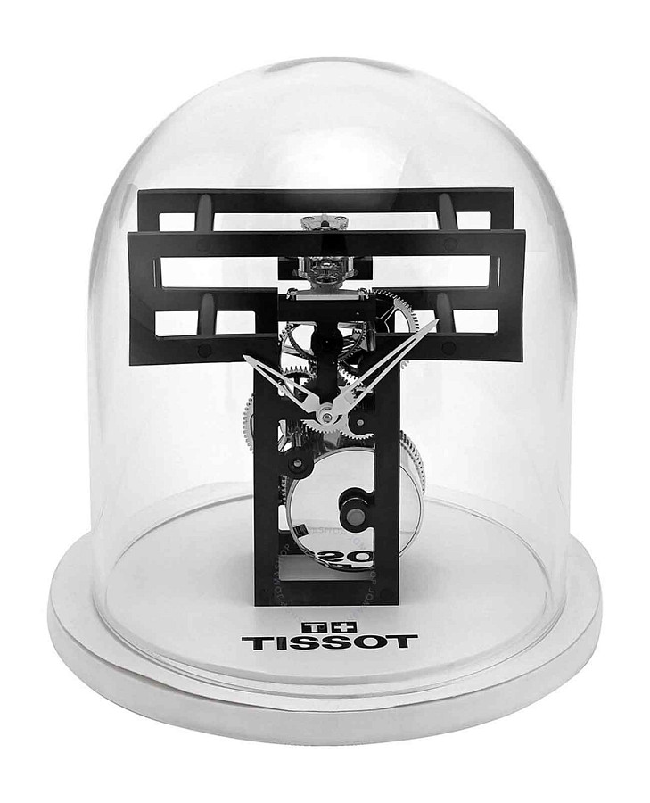 Часы Tissot T-Pocket T-Clock T855.942.39.050.00 — мужские, серебристый