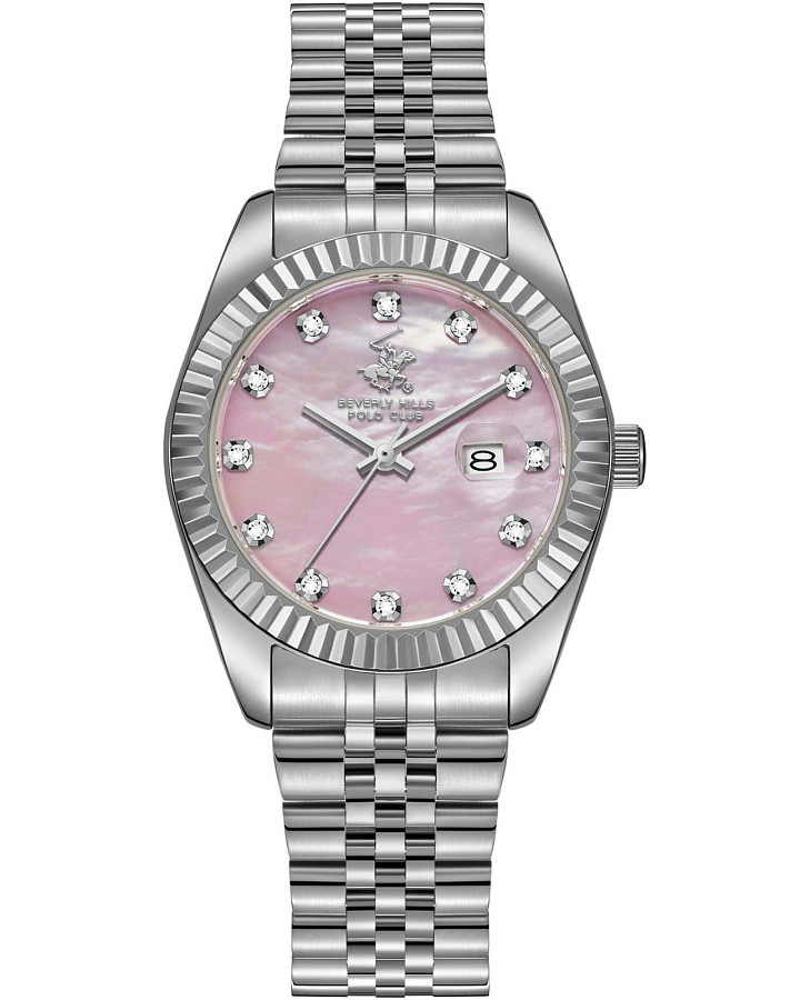Часы Beverly Hills Polo Club BP3654X.380 — женские, розовый