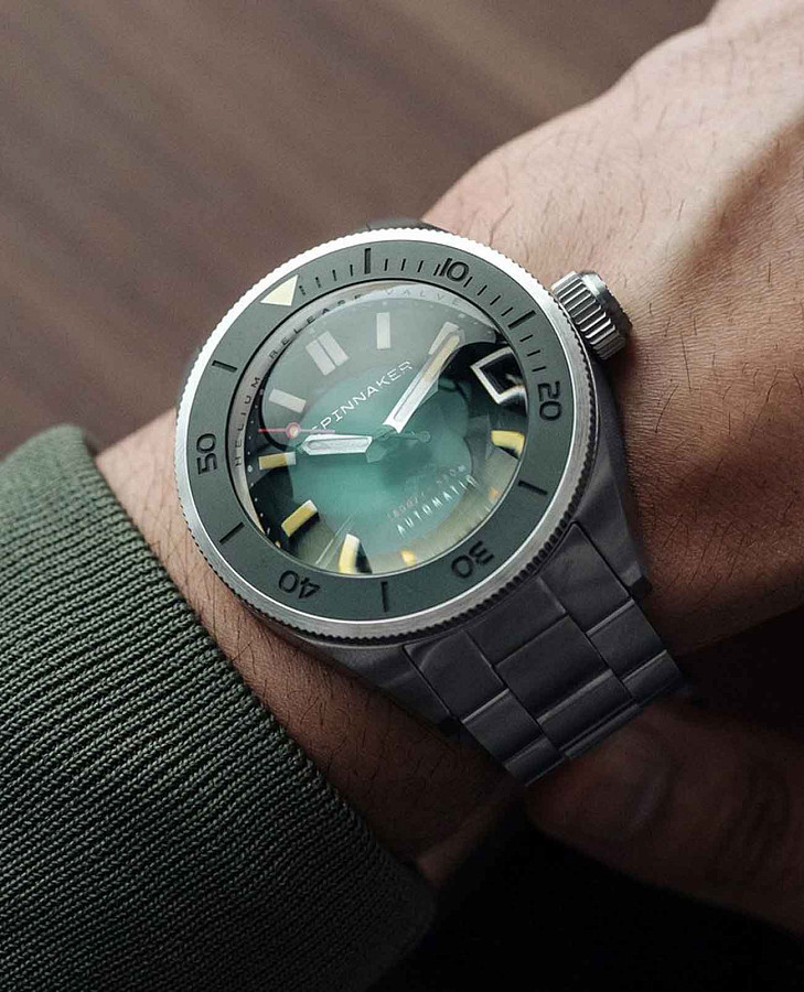 Часы Spinnaker Piccard SP-5098-11 — сталь металл, Англия