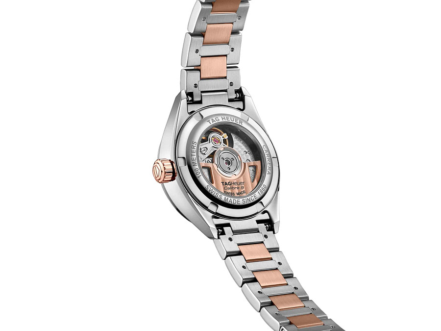 Часы TAG Heuer Carrera Date WBN2450.BD0569 — металл золото сталь, Швейцария