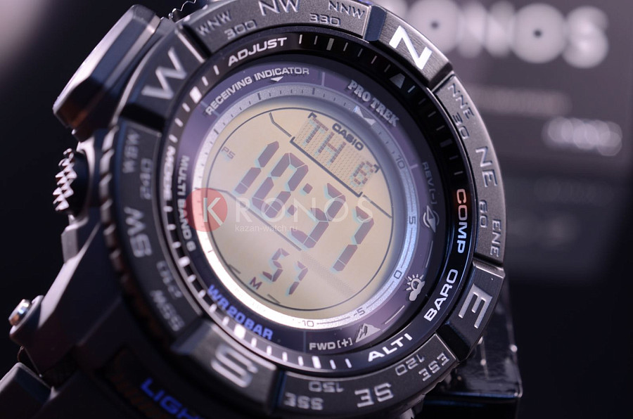 Часы Casio Pro Trek PRW-3510Y-1E — пластик, Япония