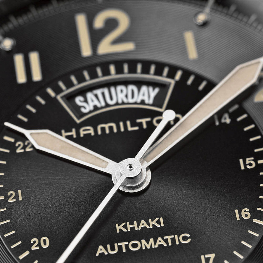 Часы Hamilton Khaki Field Day Date H70505833 — артикул H70505833, мужские