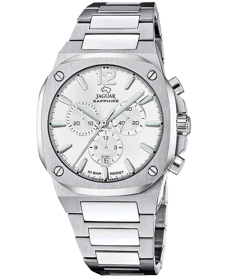 Часы Jaguar Rond Carre J1025/4 — мужские, серебристый
