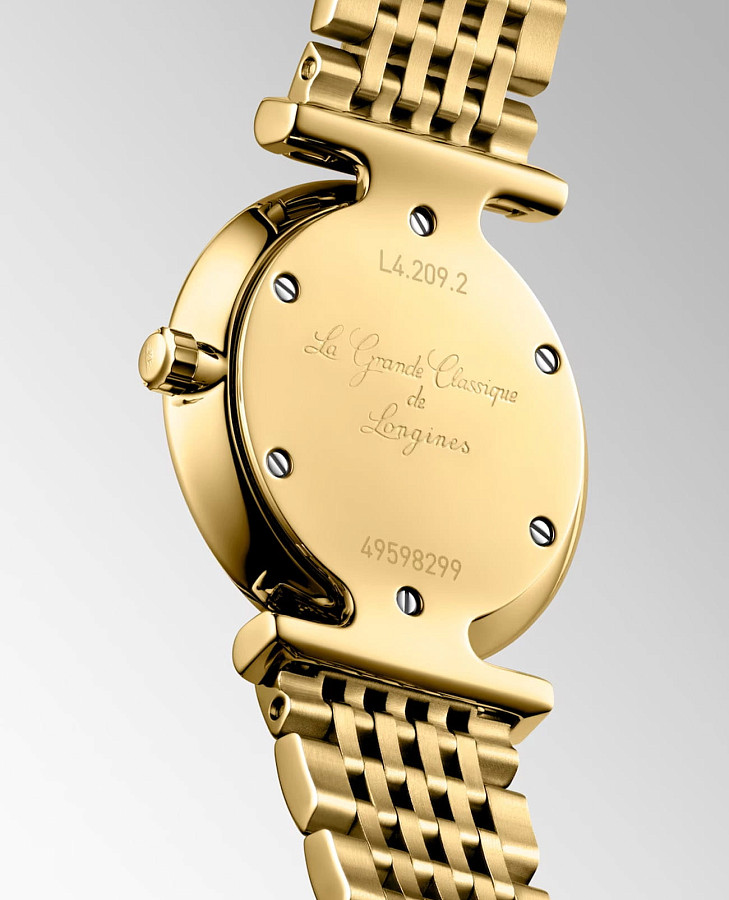 Часы Longines La Grande Classique L4.209.2.37.8 — кварцевые, металл сталь
