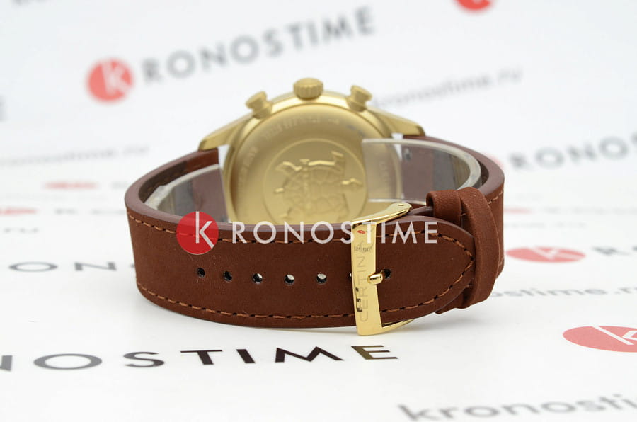 Часы Certina DS Pilot C024.617.36.092.00 — нержавеющая сталь, мужские
